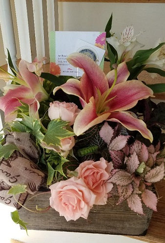 Blooming Dish Garden