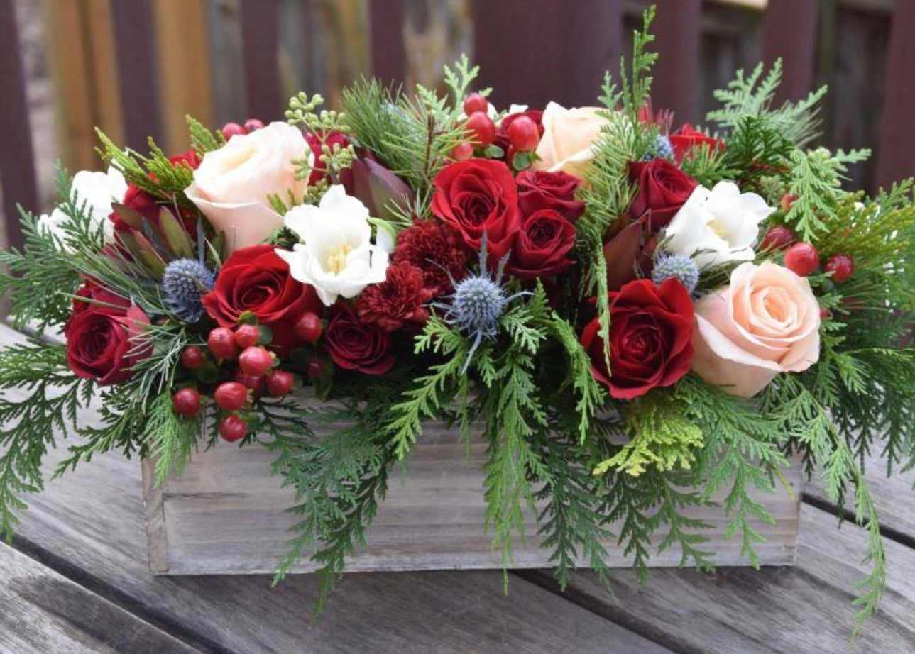 A Christmas Center Piece